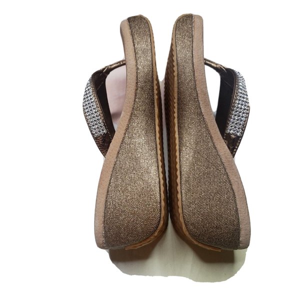 Volatile Tanorama Wedge Platform Flip Flop Sandals size 6 - Picture 4 of 11